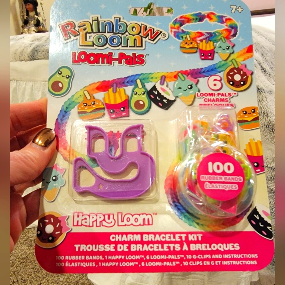 Rainbow Loom charm bracelet kit